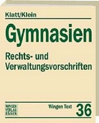 Abbildung von: Gymnasien Rheinland-Pfalz - Wingen