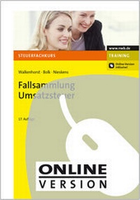 Abbildung von: Fallsammlung Umsatzsteuer - NWB