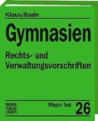 Abbildung von: Gymnasien mit Gesamtschulen (Sek I) Niedersachsen - Wingen Verlag