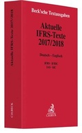 Cover: Aktuelle IFRS-Texte 2017/2018 - C.H.BECK