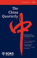 Bild: China Quarterly, The - Cambridge University Press