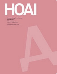 Abbildung von: Verordnung über die Honorare für Leistungen der Architekten und der Ingenieure - Wingen Verlag
