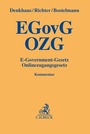 Cover: E-Government-Gesetz/Onlinezugangsgesetz: EGovG/OZG - C.H.BECK