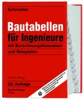 Cover: Schneider - Bautabellen f&uuml;r Ingenieure - Bundesanzeiger