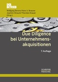 Cover: Due Diligence bei Unternehmensakquisitionen - Sch&auml;ffer-Poeschel