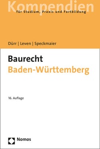 Abbildung von: Baurecht Baden-Württemberg - Nomos