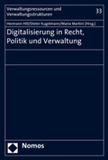 Cover: Digitalisierung in Recht, Politik und Verwaltung - Nomos