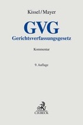 Cover: Gerichtsverfassungsgesetz: GVG - C.H.BECK