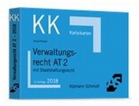 Abbildung von: Karteikarten Verwaltungsrecht AT 2 - Alpmann Schmidt