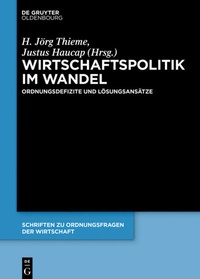 Abbildung von: Wirtschaftspolitik im Wandel - De Gruyter Oldenbourg