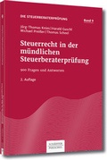 Cover: Steuerrecht in der m&uuml;ndlichen Steuerberaterpr&uuml;fung - Sch&auml;ffer-Poeschel