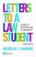 Cover: Letters to a Law Student - Pearson Education Limited