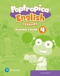 Cover: Poptropica English Islands Level 4 Teacher's Book with Online World Access Code - Pearson Longman