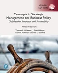 Cover: Concepts in Strategic Management and Business Policy: Globalization, Innovation and Sustainability, Global Edition - Pearson Education Limited