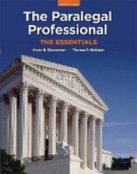 Enlarge image Cover: The Paralegal Professional - Pearson