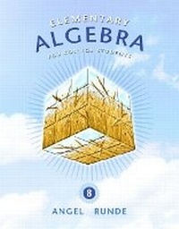 Abbildung von: Elementary Algebra for College Students - Pearson