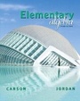 Cover: Elementary Algebra - Pearson