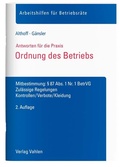 Cover: Ordnung des Betriebs - Vahlen
