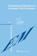 Cover: DIMENSIONS OF EVIDENCE IN EURO - Kluwer Law International