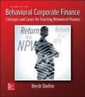 Cover: Behavioral Corporate Finance - MCGRAW HILL HIGHER EDUCATION
