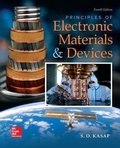 Cover: Principles of Electronic Materials and Devices - McGraw-Hill Inc.,US