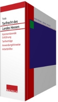 Abbildung von: Tarifrecht des Landes Hessen - Grundwerk mit Fortsetzungsbezug - Walhalla