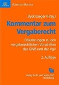 Cover: Kommentar zum Vergaberecht - Fachmedien Recht und Wirtschaft
