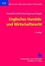 Cover: Englisches Handels- und Wirtschaftsrecht - Fachmedien Recht und Wirtschaft