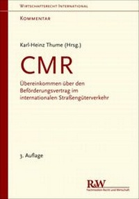 Abbildung von: Kommentar CMR - Fachmedien Recht und Wirtschaft