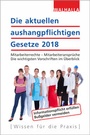 Bild: Die aktuellen aushangpflichtigen Gesetze 2018 - Walhalla