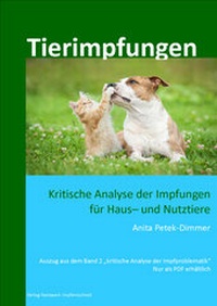 Enlarge image Cover: Tierimpfungen - Netzwerk Impfentscheid NIE