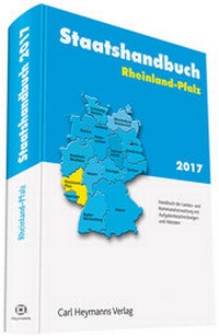 Abbildung von: Staatshandbuch Rheinland-Pfalz 2017 - Carl Heymanns Verlag
