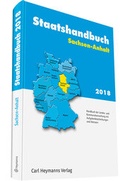 Cover: Staatshandbuch Sachsen-Anhalt 2018 - Carl Heymanns Verlag