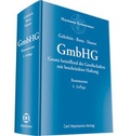 Cover: GmbHG - Carl Heymanns Verlag
