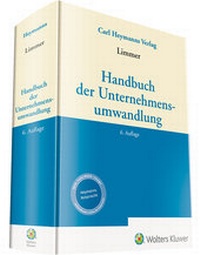 Abbildung von: Handbuch der Unternehmensumwandlung - Carl Heymanns Verlag
