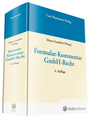 Cover: Formular-Kommentar GmbH-Recht - Carl Heymanns Verlag