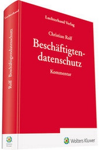 Abbildung von: Beschäftigtendatenschutz - Luchterhand