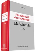 Cover: Formularbuch des Fachanwalts Medizinrecht - Luchterhand