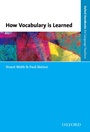 Cover: How Vocabulary Is Learned - Oxford University Press