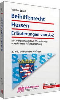 Abbildung von: Beihilfenrecht Hessen - Walhalla