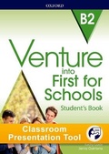 Cover: Venture into First for Schools: Student's Book Pack - Oxford University Press