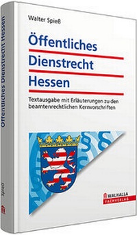 Abbildung von: Öffentliches Dienstrecht Hessen - Walhalla