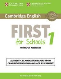 Abbildung von: Cambridge English First 1 for Revised Exam from 2015 Student's Book with Answers - Cambridge University Press