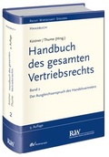 Cover: Handbuch des gesamten Vertriebsrechts - Fachmedien Recht und Wirtschaft