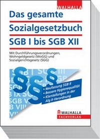 Abbildung von: Das gesamte Sozialgesetzbuch SGB I bis SGB XII - Walhalla