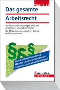 Abbildung von: Das gesamte Arbeitsrecht - Walhalla