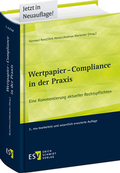 Bild: Wertpapier-Compliance in der Praxis - Erich Schmidt Verlag