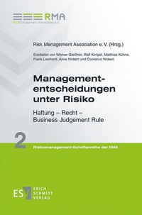 Enlarge image Cover: Managemententscheidungen unter Risiko - Erich Schmidt Verlag
