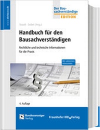 Enlarge image Cover: Handbuch für den Bausachverständigen - Reguvis Fachmedien