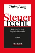 Cover: Steuerrecht - Otto Schmidt Verlag